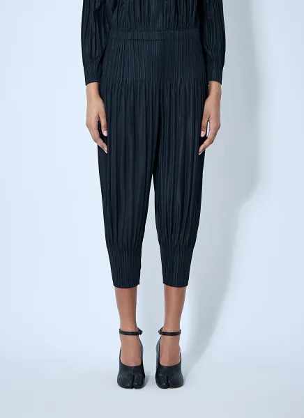 Fluffy Pleated Pants