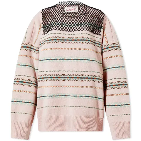 Jacquard Knitted Jumper Sweater