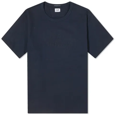 30/2 Mercerized Jersey Twisted Logo T-Shirt