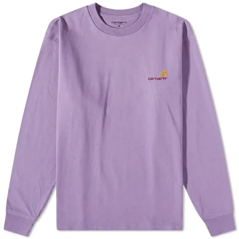 Long Sleeve American Script T-Shirt