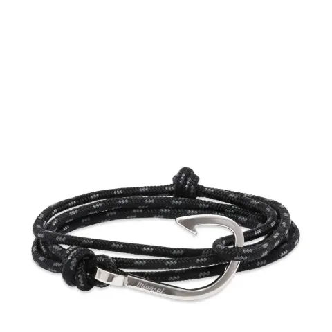 Silver Hook Rope Bracelet