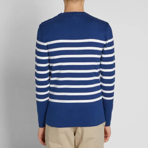 75137 Striped Mariner Crew Sweat