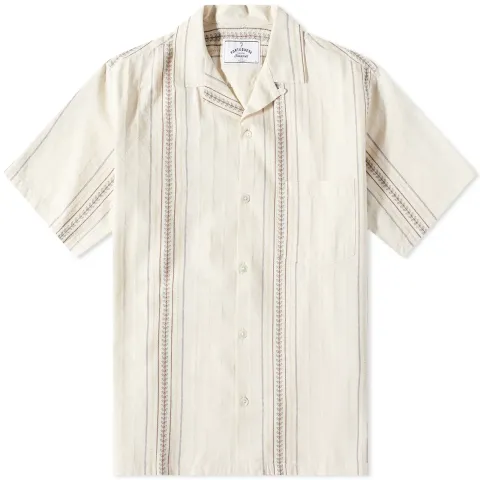 Tapestry Embroidered Vacation Shirt
