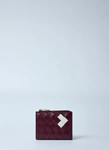 Intrecciato Small Bi-Fold Wallet