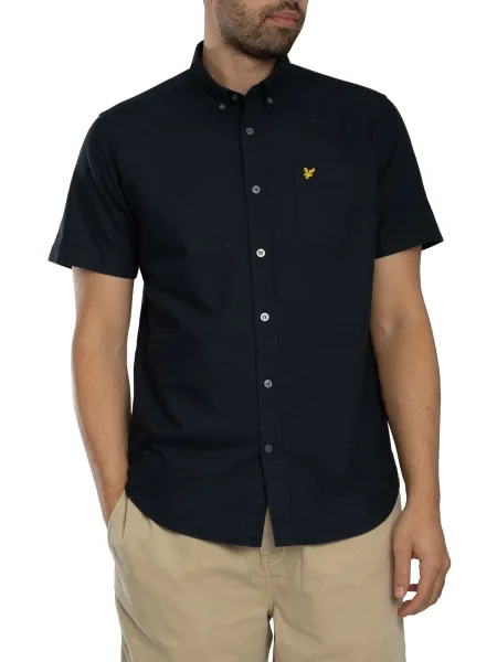 Lyle & Scott Short Sleeved Oxford Shirt