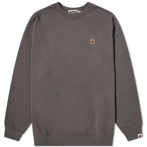 By Bathing Oversized Crew Sweat