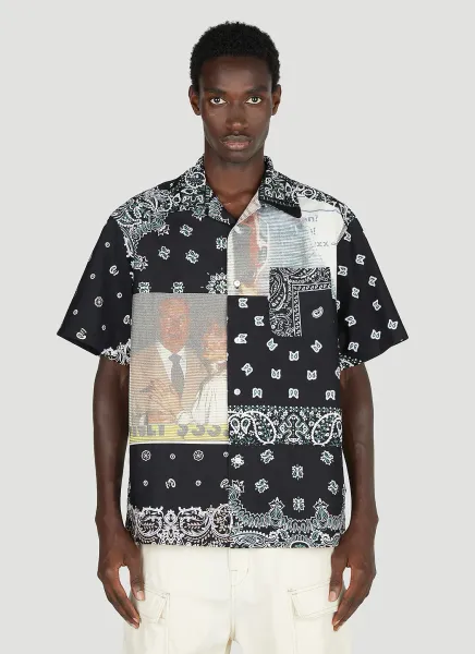 × Yagi Graphic Print Shirt