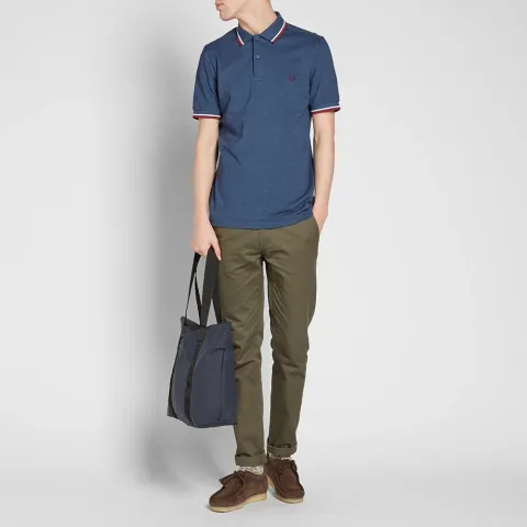 Fred Perry Slim Fit Twin Tipped Polo