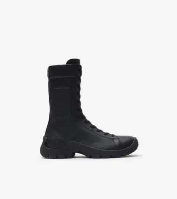Leather Tone Boots​ in Black