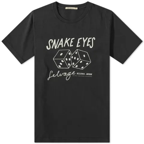 Nudie Uno Snake Eyes Tee