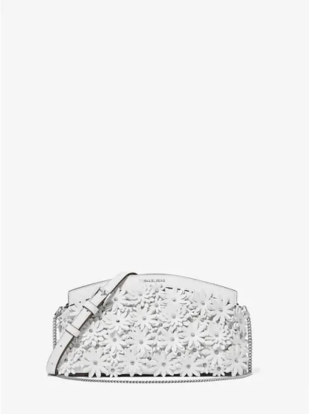 Athena Floral Appliqué Convertible Clutch
