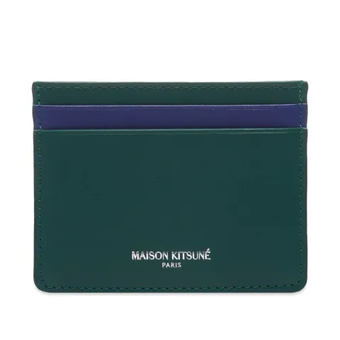 Maison Kitsuné Mk Logo Card Holder