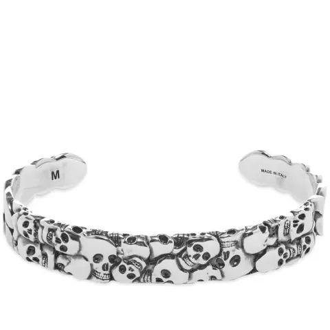 Multi Skull Cuff Bracelet