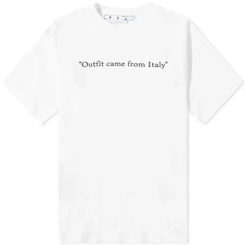 From Italy Skate Tee