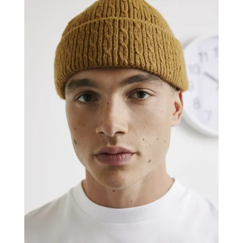River Island Cable Knit Beanie Hat