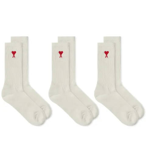 AMI Heart Sock - 3 Pack