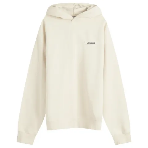 Gros Grain Logo Hoodie