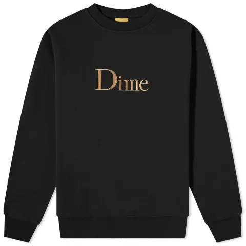 Classic Embroidered Logo Crew Sweat