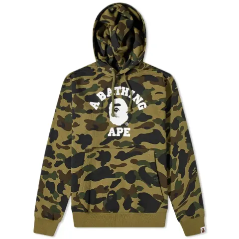 1st Camo College Pullover Hoody