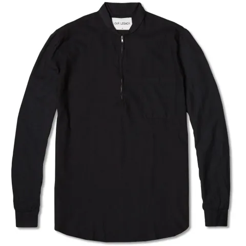 Shawl Zip Shirt