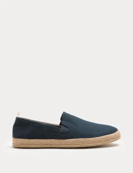 Marks & Spencer Canvas Espadrilles Navy