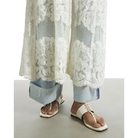 River Island Toe Thong Hardware Sandals