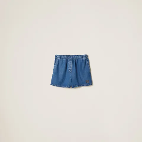 Denim Bermudas