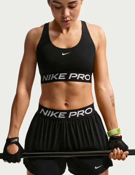 Nike Pro Light Support Sports Bra Black