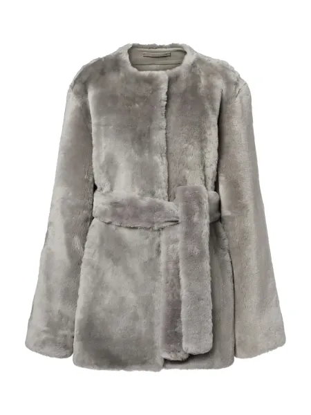 plush jacket Grey