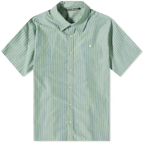 Short Sleeve Sarlie Stripe Face Shirt