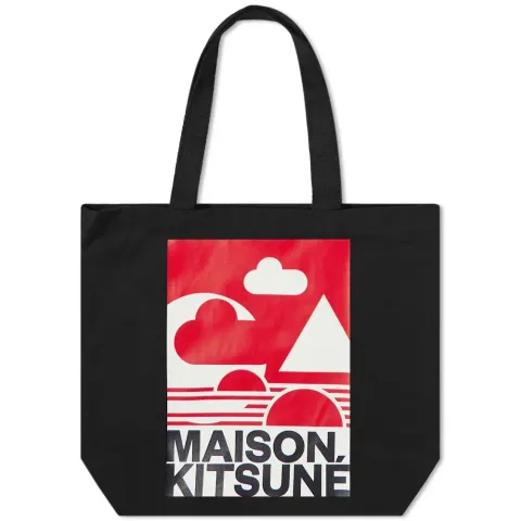 Maison Kitsuné Red Anthony Burrill Classic Tote