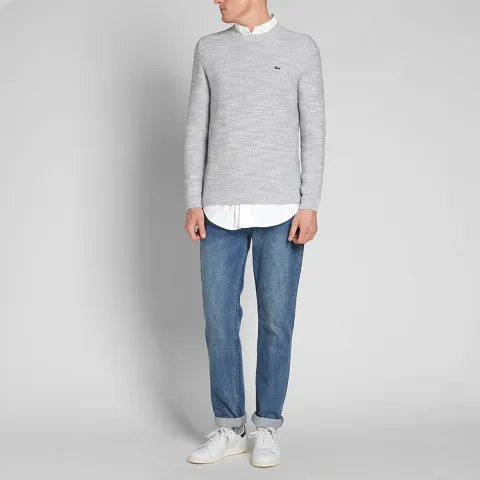 Seed Stitch Crew Knit