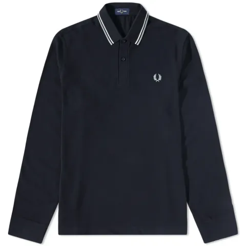 Authentic Long Sleeve Twin Tipped Polo