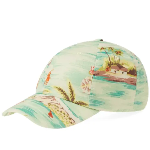Classic Hawaiian Print Baseball Cap