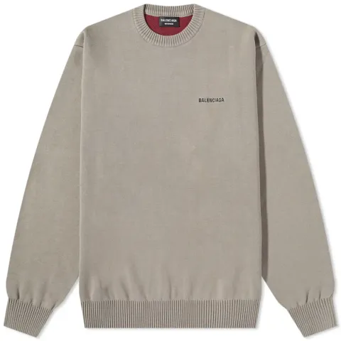 Logo Crew Knit