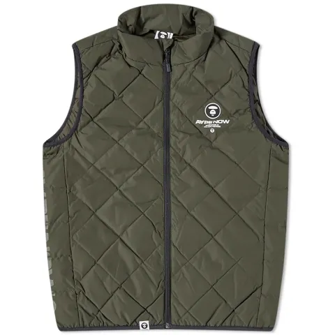 AAPE Diamond Quilt Down Gilet