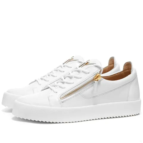 Double Zip Low Sneaker