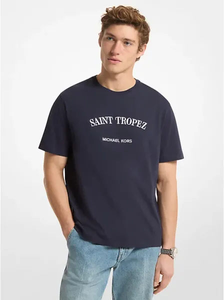 Saint Tropez Cotton Jersey T-Shirt