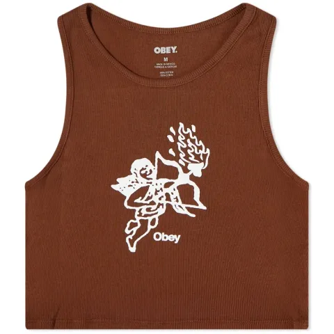 Flaming Cupid Cropped Vest