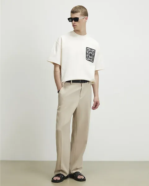 Cotton Floral Pocket T-Shirt