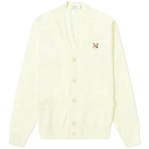 Maison Kitsuné Fox Head Patch Classic Cardigan