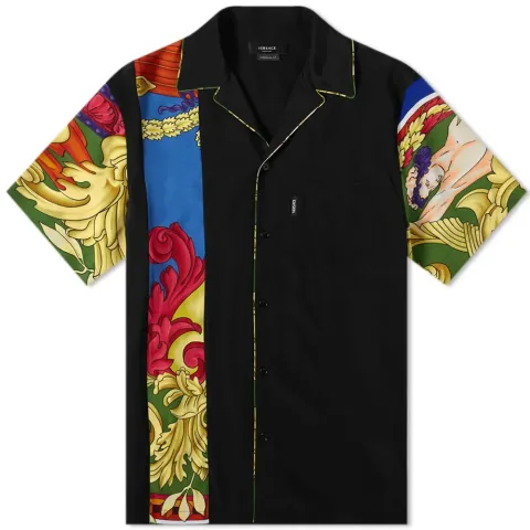 Split Panel Vacation Shirt