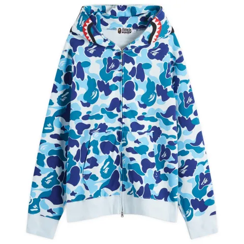 ABC Camo Shark Full Zip Hoodie