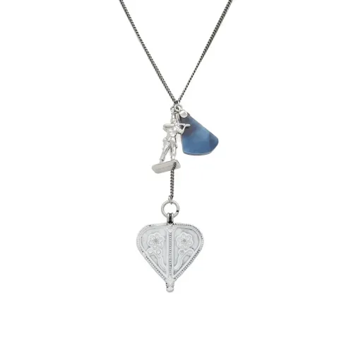 11 Toy Soldier Heart Necklace