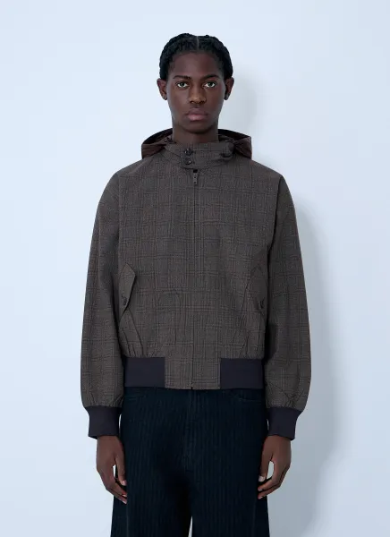 Hooded Wool Jacket