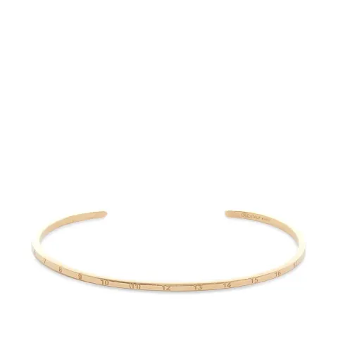 Number Logo Slim Bangle