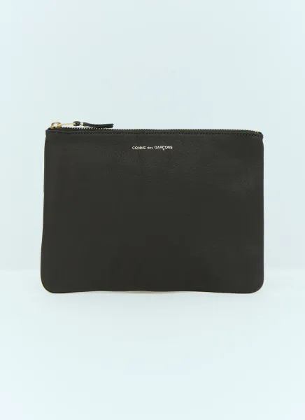 Washed Leather Pouch