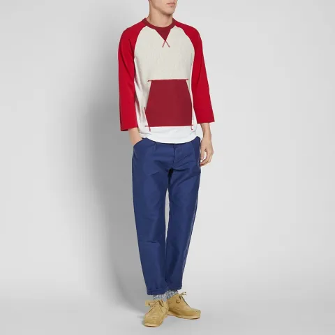 Pile Lined Raglan Sweat