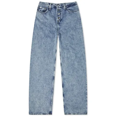 High Rise Relaxed Denim Pant