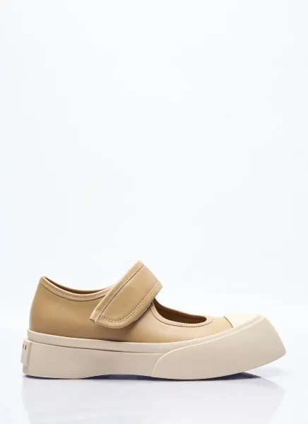 Leather Mary Jane Shoes